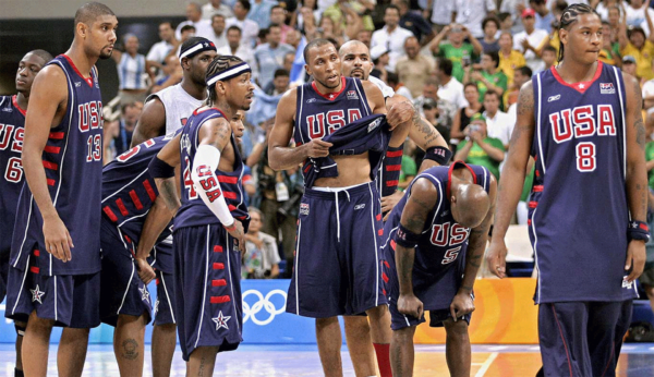נבחרת ארצות הברית לאחר ההדחה מהמשחקים, אולימפיאדת אתונה 2004